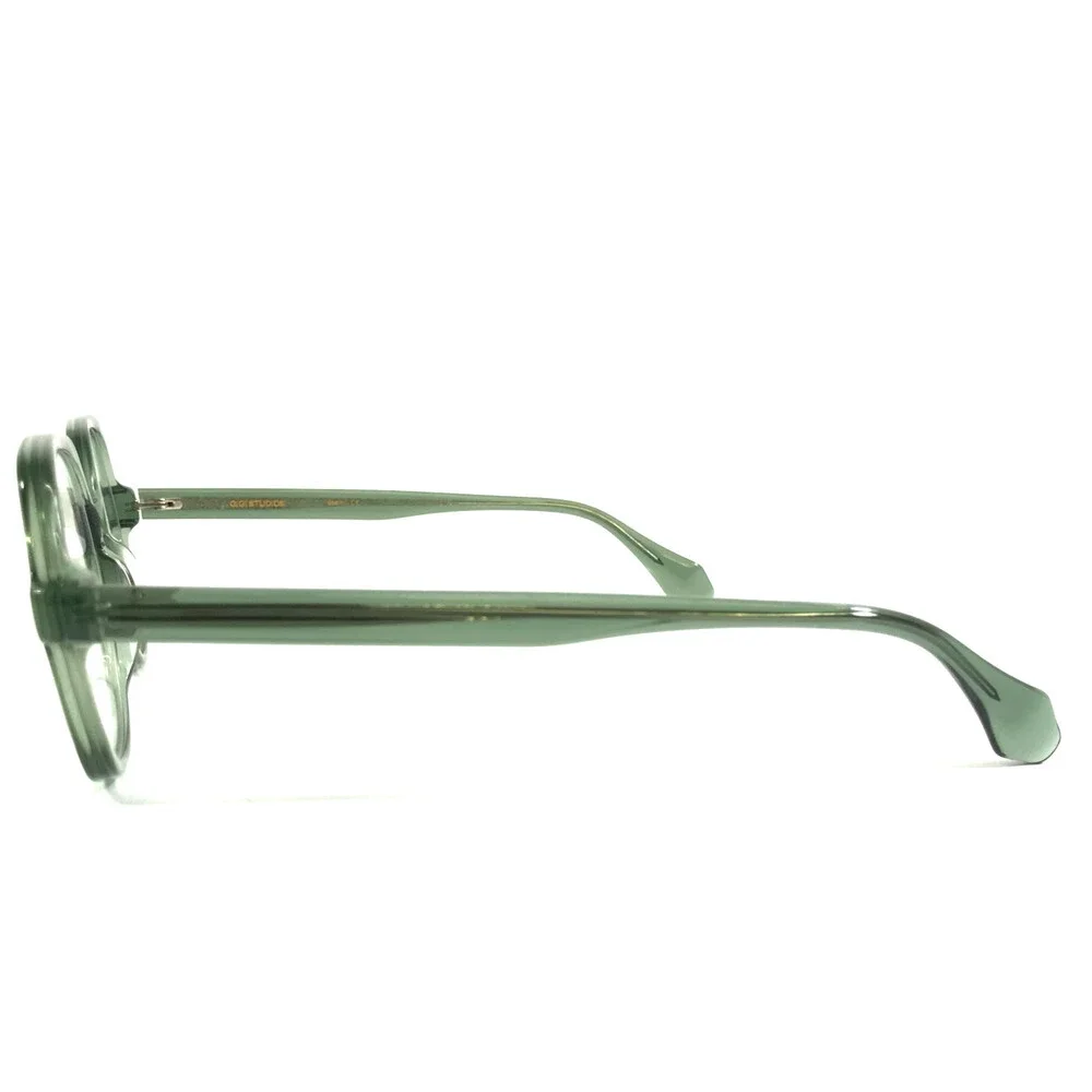 Gigi Studios Eyeglasses Frames BRIELLE 6933/7 Clear Transparent Green 52-17-140